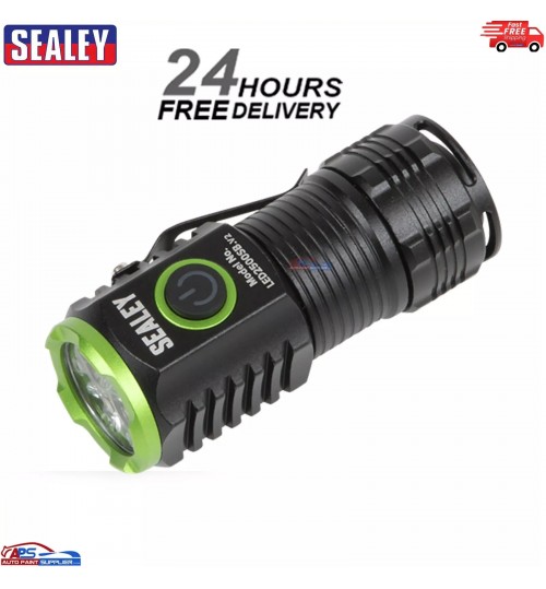 Sealey LED2500SB Super Beam 2500lm Rechargeable SMD LED 24W Pocket Light